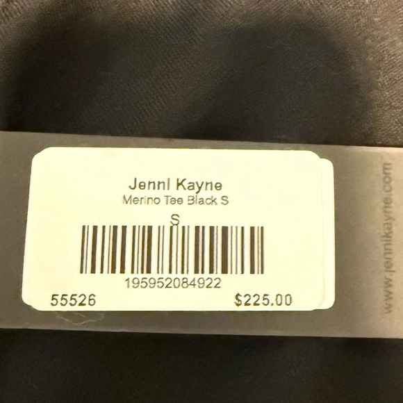 Jenni Kayne Merino Wool tee size S NWT - Picture 9 of 11